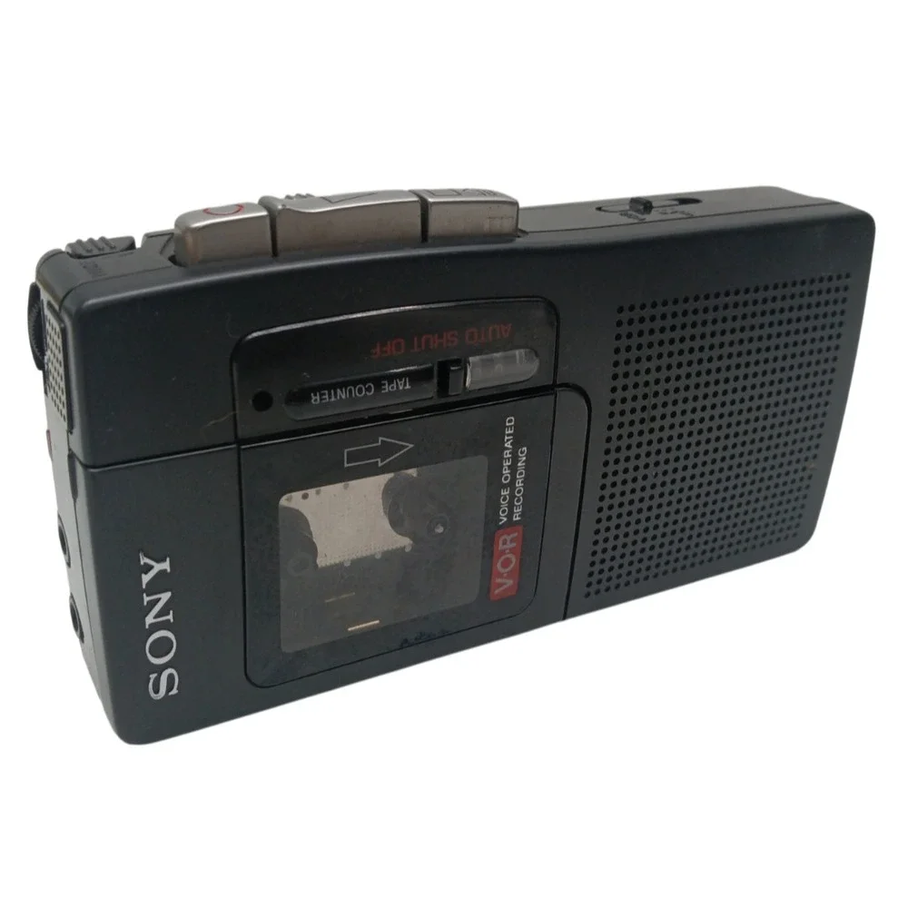 Sony M-550V Pressman Microcassette Recorder + Voice Controlled Recording; Tested